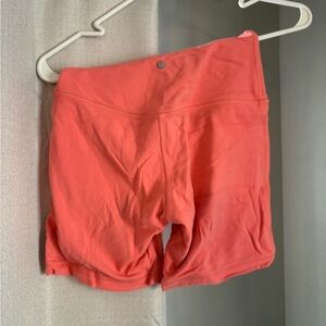 Lululemon align high rise biker shorts